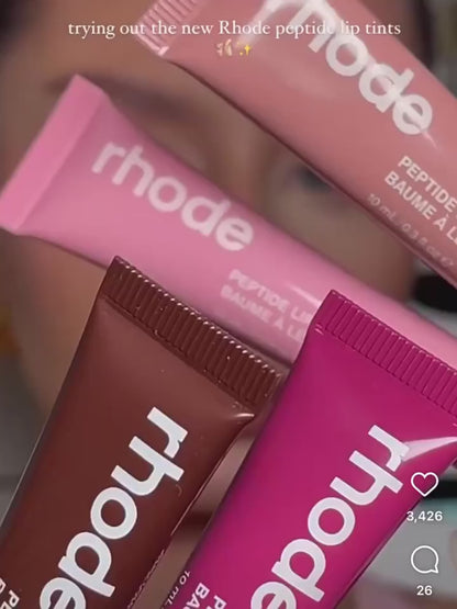 Limited Edition Peptide Lip Tint Tinted Lip Gloss Layer Nourishing Hydrates Makeup Nourishing Moisturizing Lipstick Glaze Care ﻿